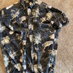 short sleeve Hawaiian style shirt